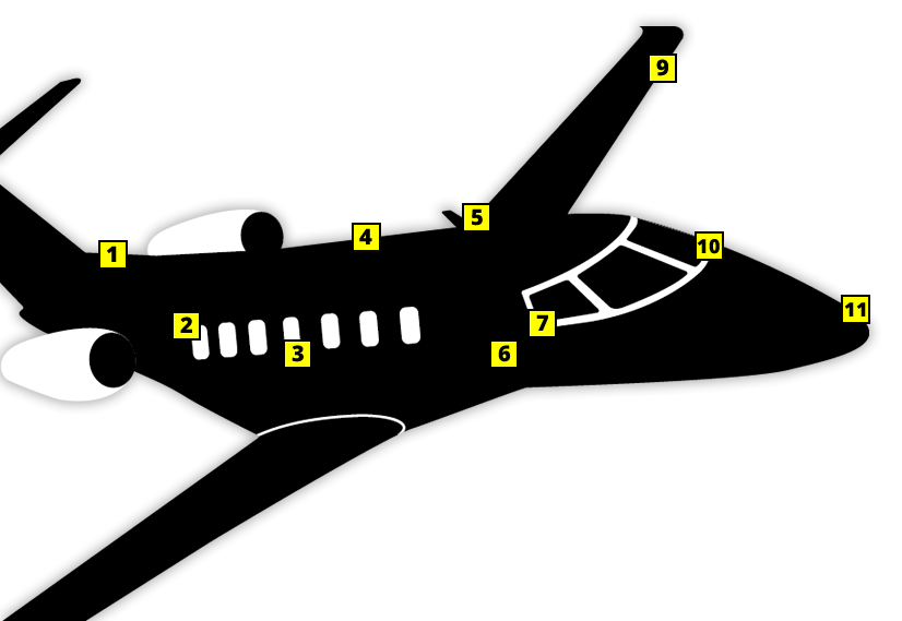 Thermoformen für die Flugzeugindustrie